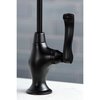 Kingston Brass KS3190FL Royale Single Handle Water Filtration Faucet, Matte Black KS3190FL